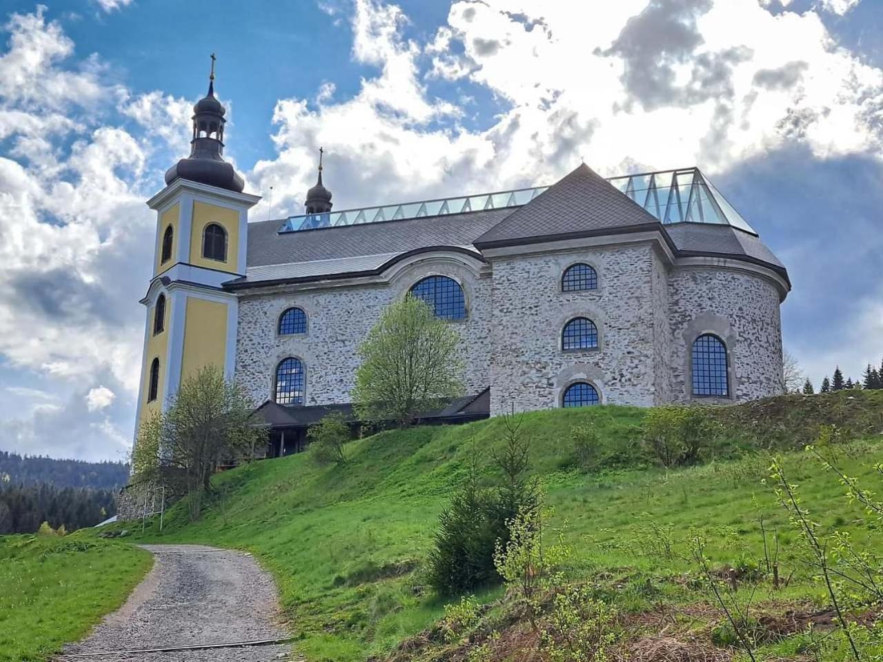 Chalupa Chriby Destne v Orlickych horach Buitenkant foto