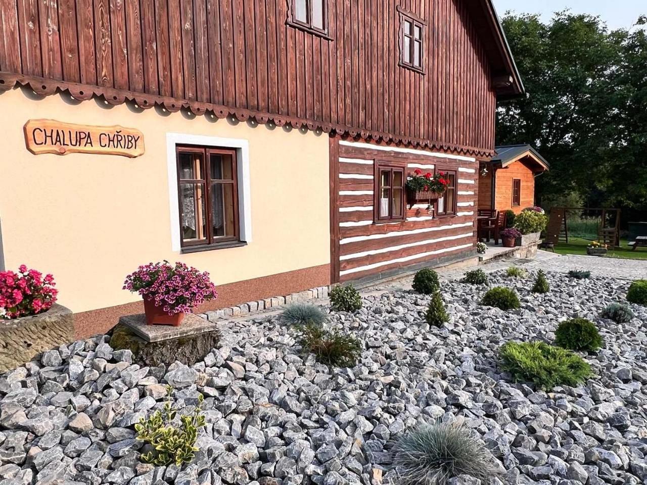 Chalupa Chriby Destne v Orlickych horach Buitenkant foto